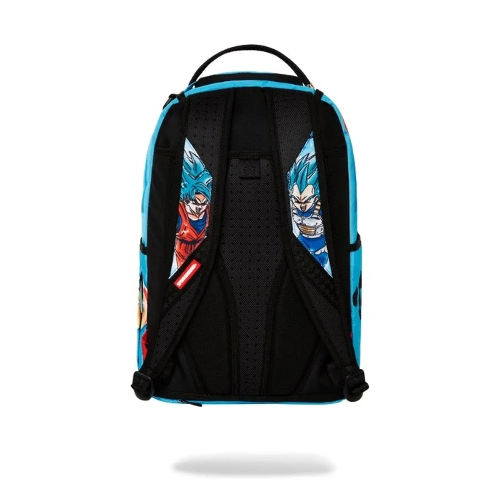 NEW Sprayground Dragon Ball Z Super Saiyan Blue Goku Vegeta Backpack Anime
